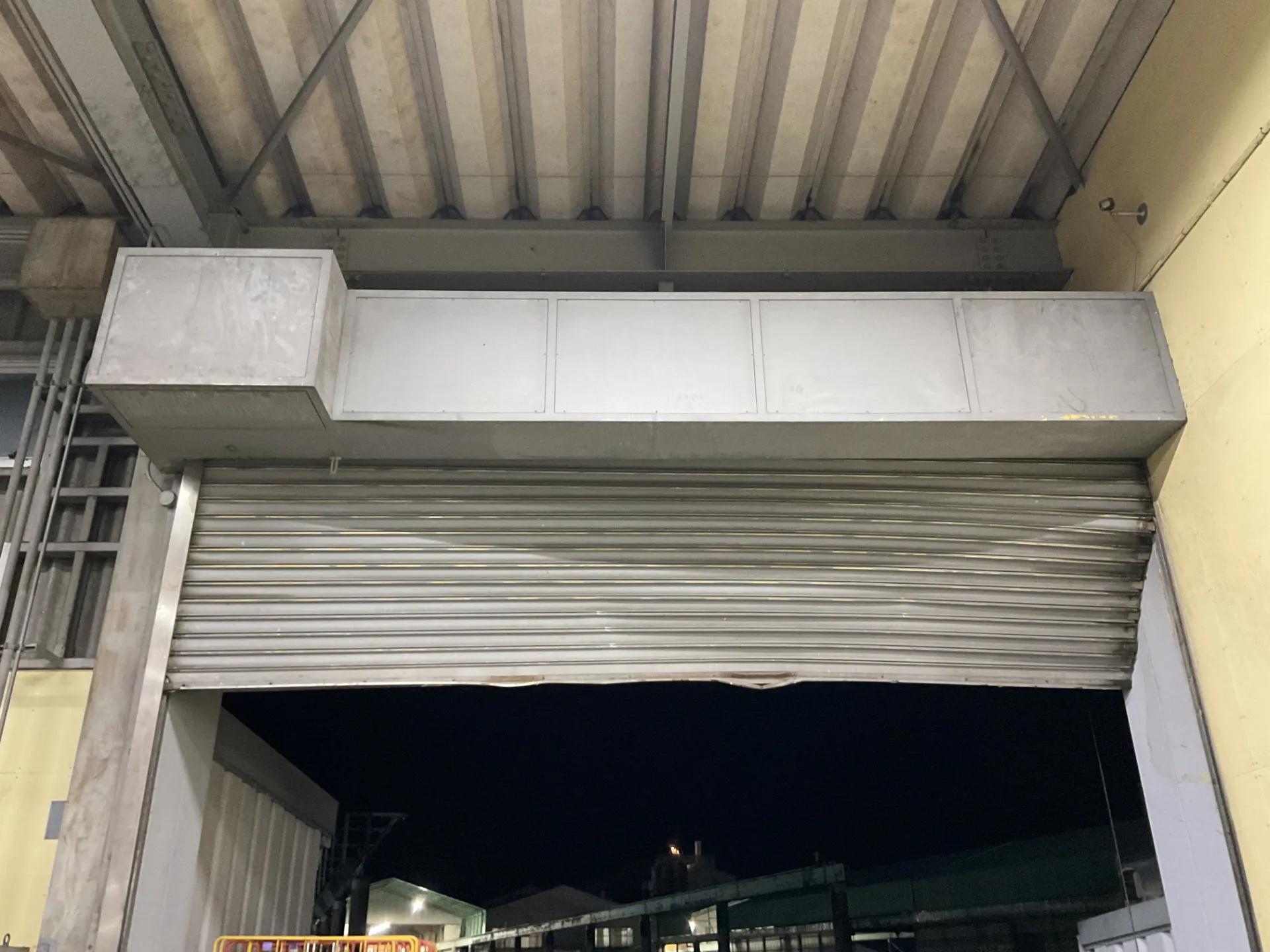 重量シャッター 修理